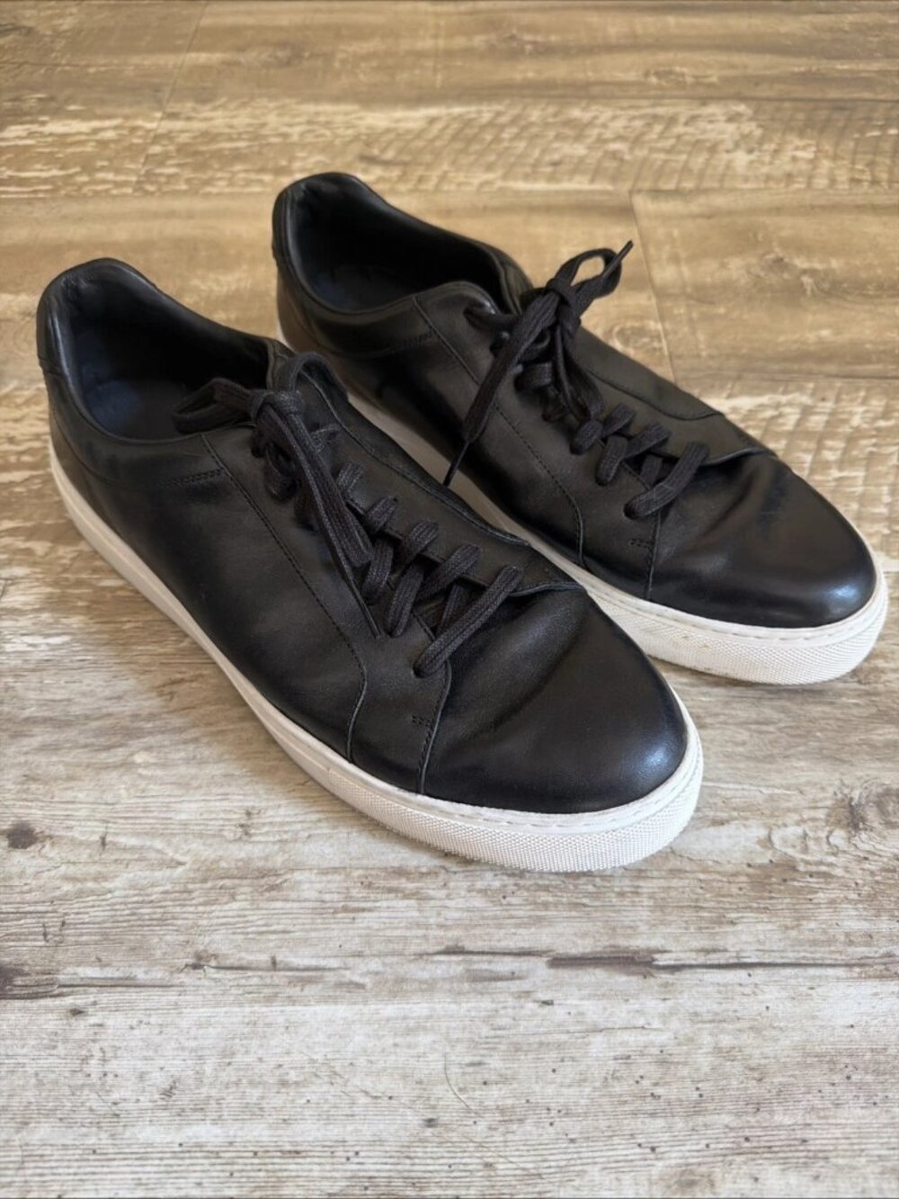 COLE HAAN Grand Series Jensen Black Leather Shoes Men’s 10.5